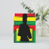 Reggae Bobo Postkarte (Stehend Vorderseite)