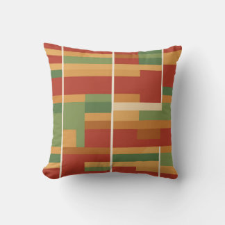 Reggae Boho Abstrakt Line Art Pattern Kissen