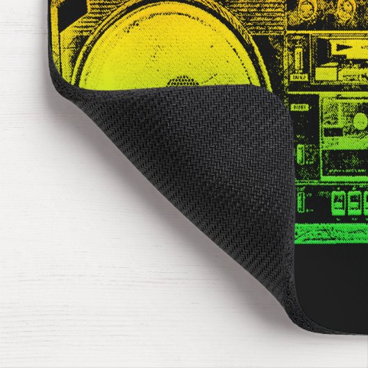 Reggae Boombox Mousepad (Ecke)
