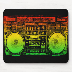 Reggae Boombox Mousepad