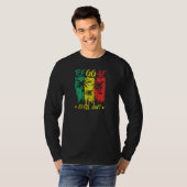 Reggae Chill Out Design for Jamaica Music Fans T-Shirt (Vorne ganz)