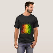 Reggae Cool Camel Dreadlocks Rasta Dreads Rastafar T-Shirt (Vorne ganz)