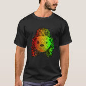 Reggae Cool Otter Dreads Dreadlocks Otter Rasta T-Shirt (Vorderseite)