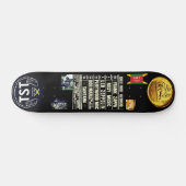 REGGAE / Dennis Thompson 7 3/4" Skateboard Deck (Horizontal)