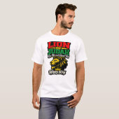 Reggae-Design Herren T-Shirt (Vorne ganz)