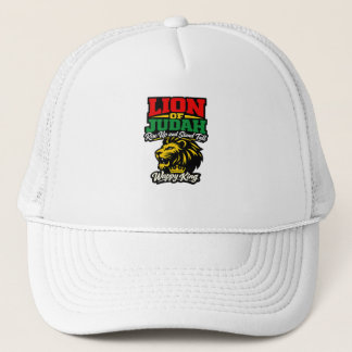 Reggae-Design Herren T-Shirt Truckerkappe