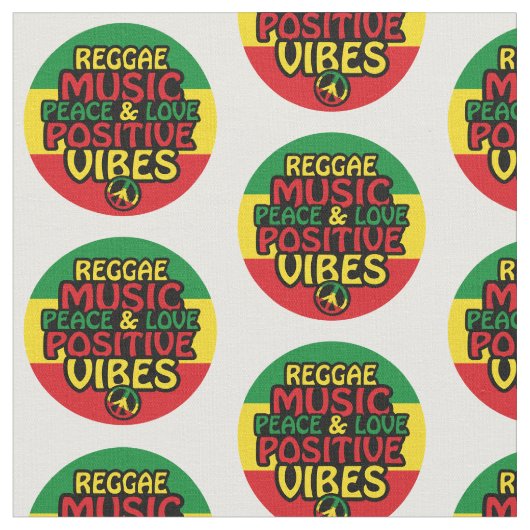 Reggae design with positive quotes and reggae flag stoff (Nahaufnahme)