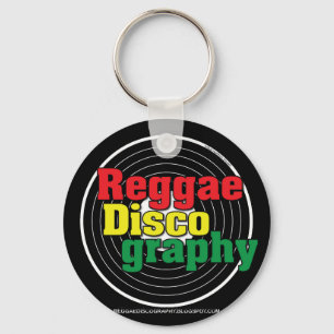 Reggae-Diskographie-Vinyl Schlüsselanhänger