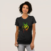 Reggae-Frieden T-Shirt (Vorne ganz)