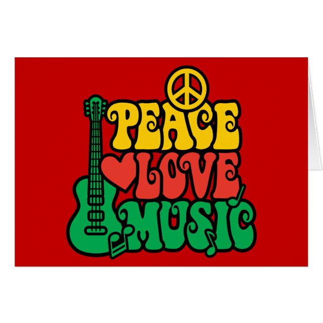 Reggae-FriedensLiebe-Musik (Vorderseite (Horizontal))