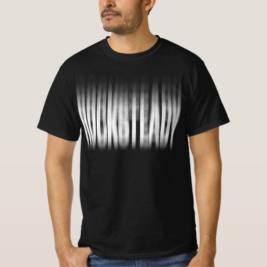 Reggae für Rocksteady verschwommene Effekte Typogr T-Shirt (Vorderseite)