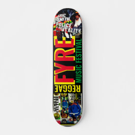 REGGAE FYRE JMTSkateboard, 7¾" Deck Skateboard