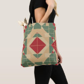 Reggae Geometric Pastel Tile Tasche (Von Nahem)