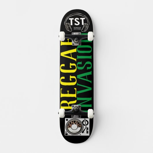 REGGAE INVASION Skateboard (Vorderseite)