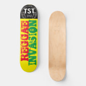 REGGAE INVASION Skateboard (Vorderseite)