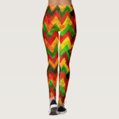 Reggae - Jah Rastafara - Power Yoga Leggings (Rückseite)