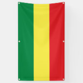 Reggae Jah Rastafari Bewegung Rastafarian Banner (Vertikal)