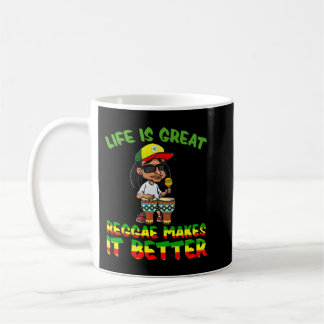 Reggae Jamaican Music - Rasta Rastafari Reggae Pul Kaffeetasse