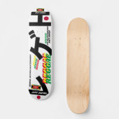REGGAE JAPAN JMT JAPAN 7 3/4" Skateboard Deck (Vorderseite)