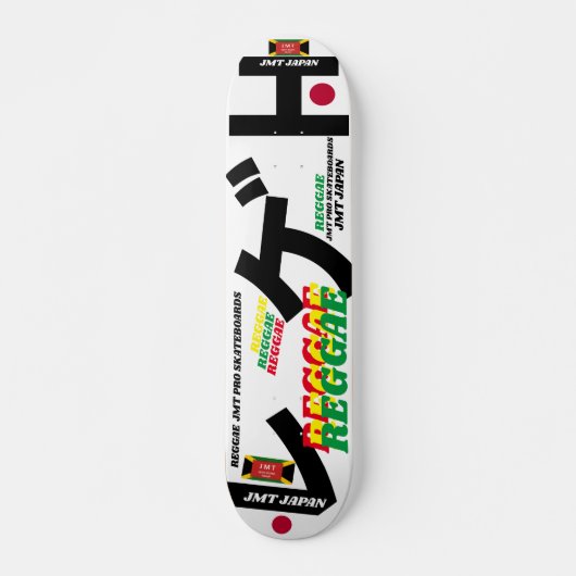 REGGAE JAPAN JMT JAPAN 7 3/4" Skateboard Deck (Vorne)
