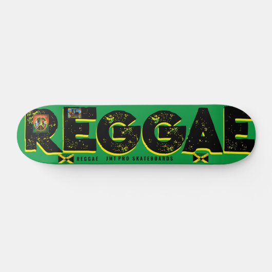 REGGAE JMT7 3/4" Skateboard Deck (Horizontal)