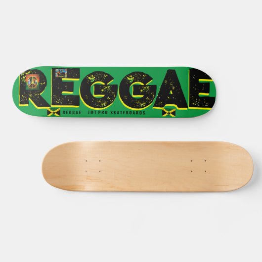 REGGAE JMT7 3/4" Skateboard Deck (Horizontal)