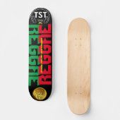 REGGAE JMT Skateboard (Vorderseite)