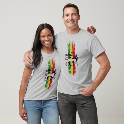 Reggae King Löwe T-Shirt (Unisex)