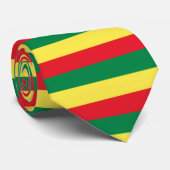 Reggae Krawatte Rasta Vibrations (Gerollt)