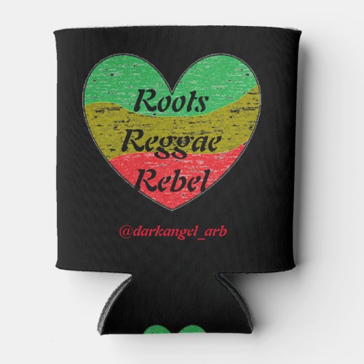 Reggae Liebe Cooler Dosenkühler (Vorderseite)