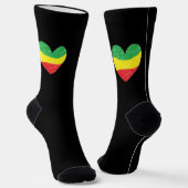 Reggae-Liebe Socken (Gewinkelt)