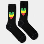 Reggae-Liebe Socken (Rechts)