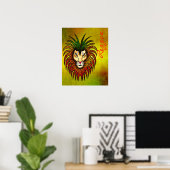 Reggae Lion Poster (Heimbüro)