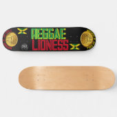 REGGAE LIONESS 8 1/4" Skateboard Deck (Horizontal)