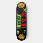 REGGAE LIONESS 8 1/4" Skateboard Deck (Vorderseite)