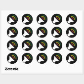 Reggae Listen Sticker (Blatt)