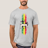 Reggae Löwe T-Shirt (Vorderseite)