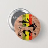 Reggae Löwenkönig Button (Vorne & Hinten)