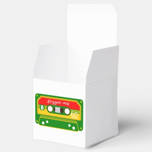 Reggae Mix Tape Geschenkschachtel (Geöffnet)