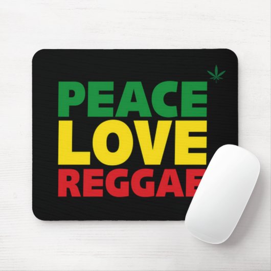 Reggae Mouse Mat Mousepad (Mit Mouse)