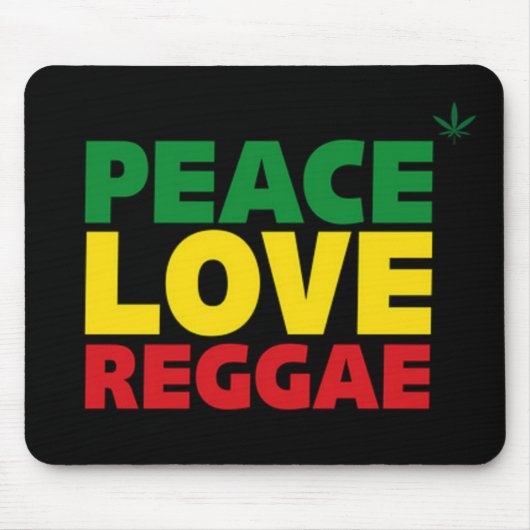 Reggae Mouse Mat Mousepad (Vorne)