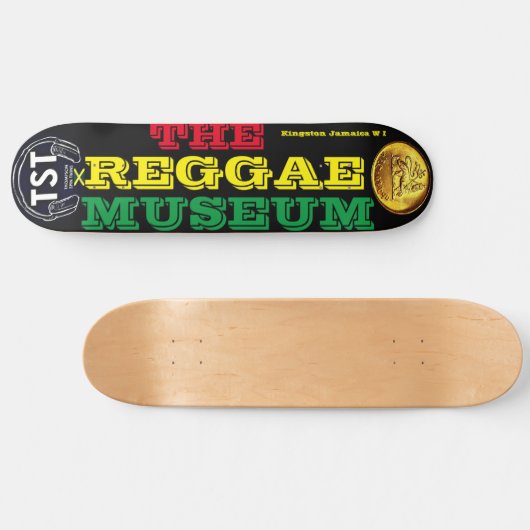 REGGAE MUSEUM 8 1/4" Skateboard Deck (Horizontal)