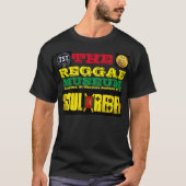 REGGAE MUSEUM MERCH Basic Dark T - Shirt (Vorderseite)