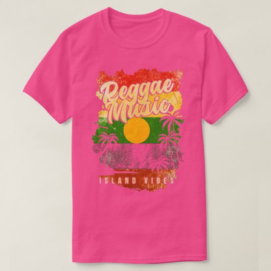 Reggae Music8 T-Shirt (Design vorne)