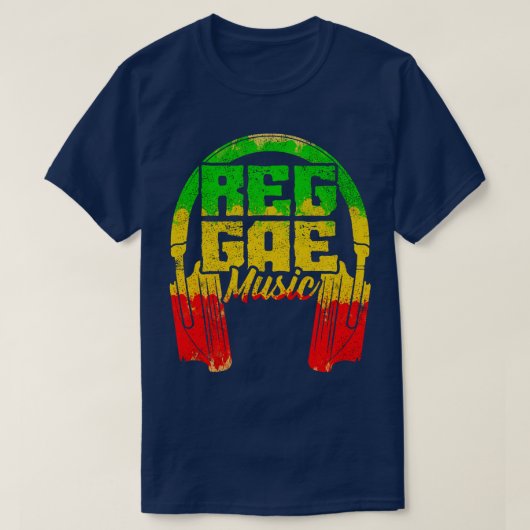 Reggae Music 16 T-Shirt (Design vorne)