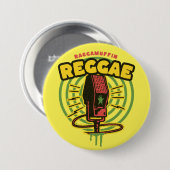 Reggae Music Button (Vorne & Hinten)