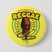 Reggae Music Button (Vorderseite)