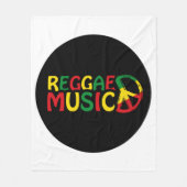 Reggae Music Design, Reggae Art Fleecedecke (Vorderseite)