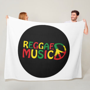 Reggae Music Design, Reggae Art Fleecedecke