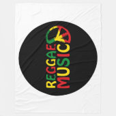 Reggae Music Design, Reggae Art Fleecedecke (Vorderseite)